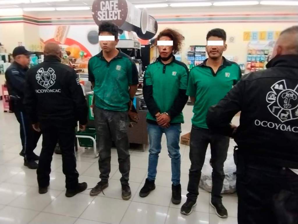 Asaltan tienda y se esconden en el techo en la&nbsp;Méx-Toluca