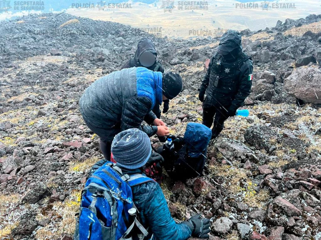 Rescatan a tres personas extraviadas en el&nbsp;Xinantécatl