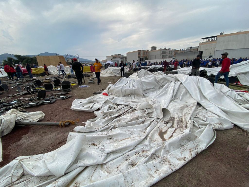 TROMBA derriba lonas en evento de Ale del&nbsp;Moral