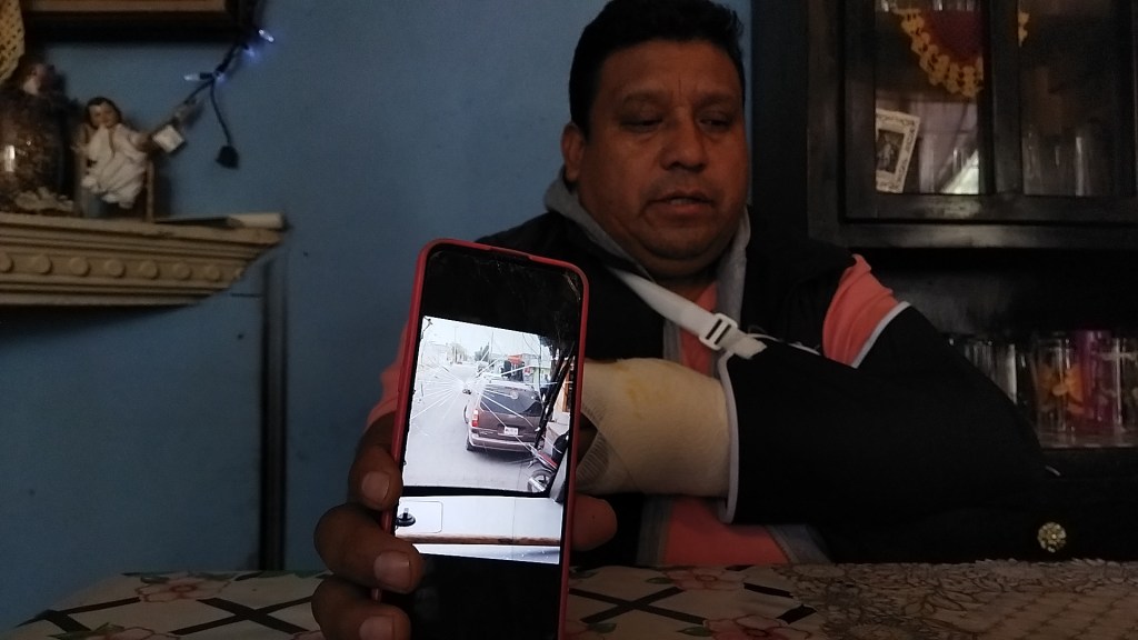 Toño, es operador de la línea Temoayenses y sobrevivió a un ataque con machete. Conoce la&nbsp;historia