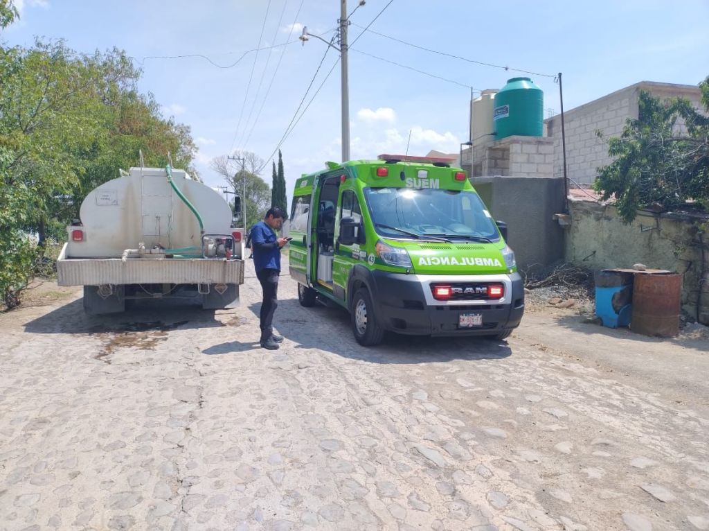 Atiende Suem a lesionados en explosión de&nbsp;Polotitlán