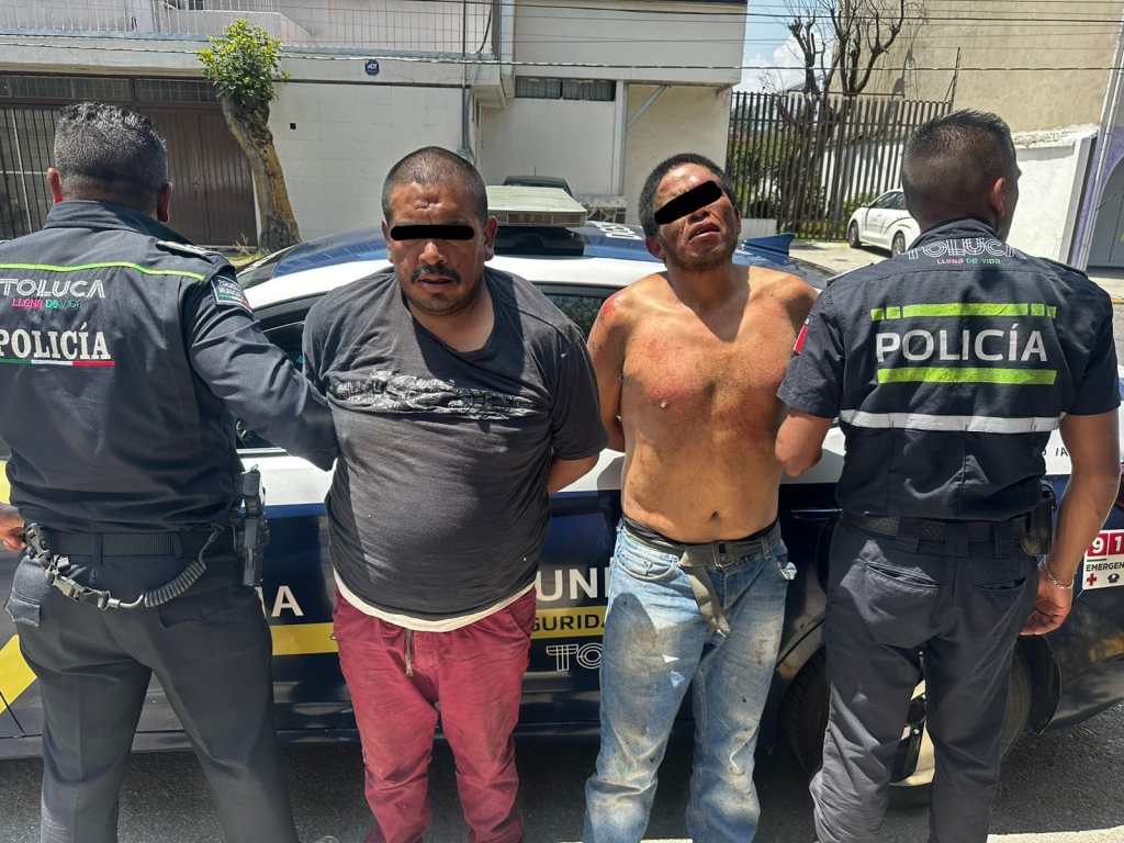 Intentaron huir tras asaltar en&nbsp;Toluca