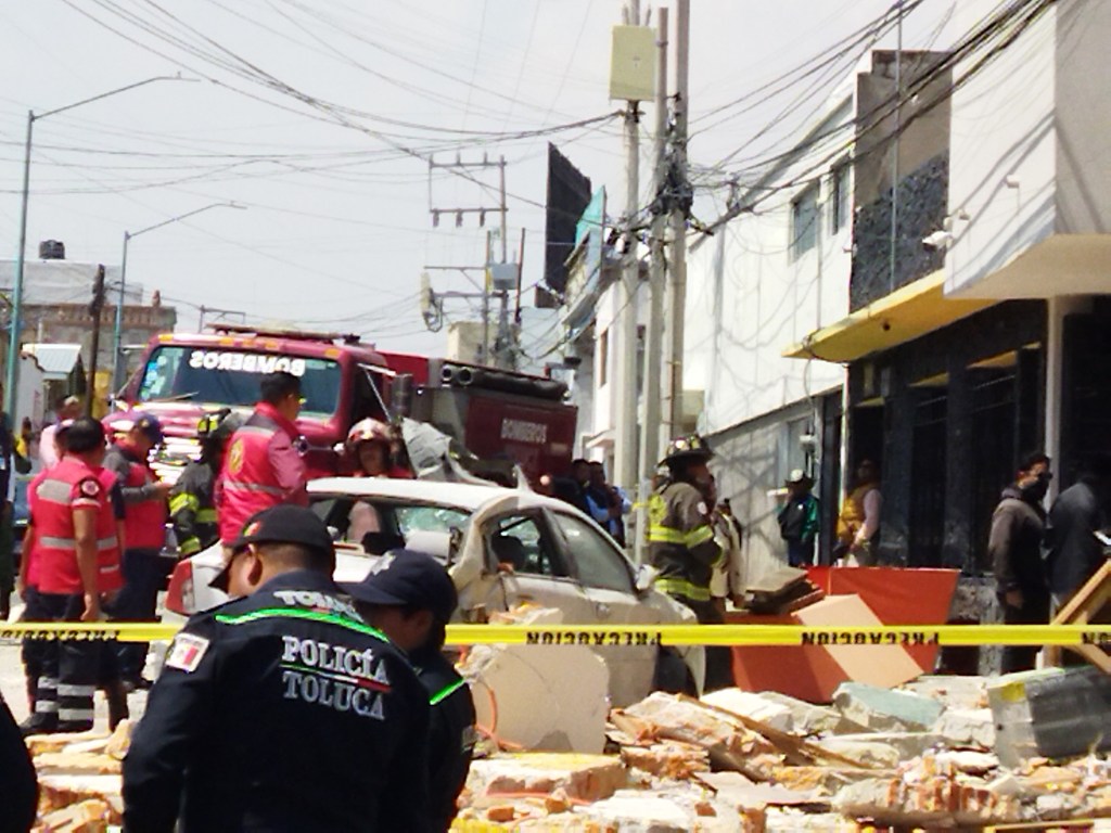 Suman seis lesionados en explosión ocurrida en Toluca LISTA DE&nbsp;LESIONADOS