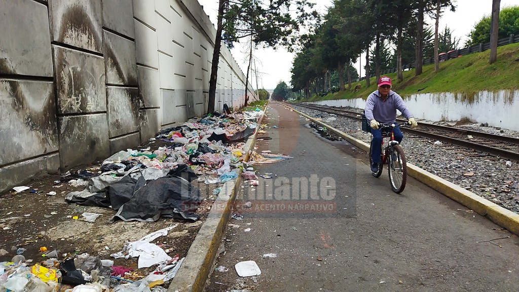 VIDEO: Tiradero clandestino de residuos en&nbsp;Tollocan
