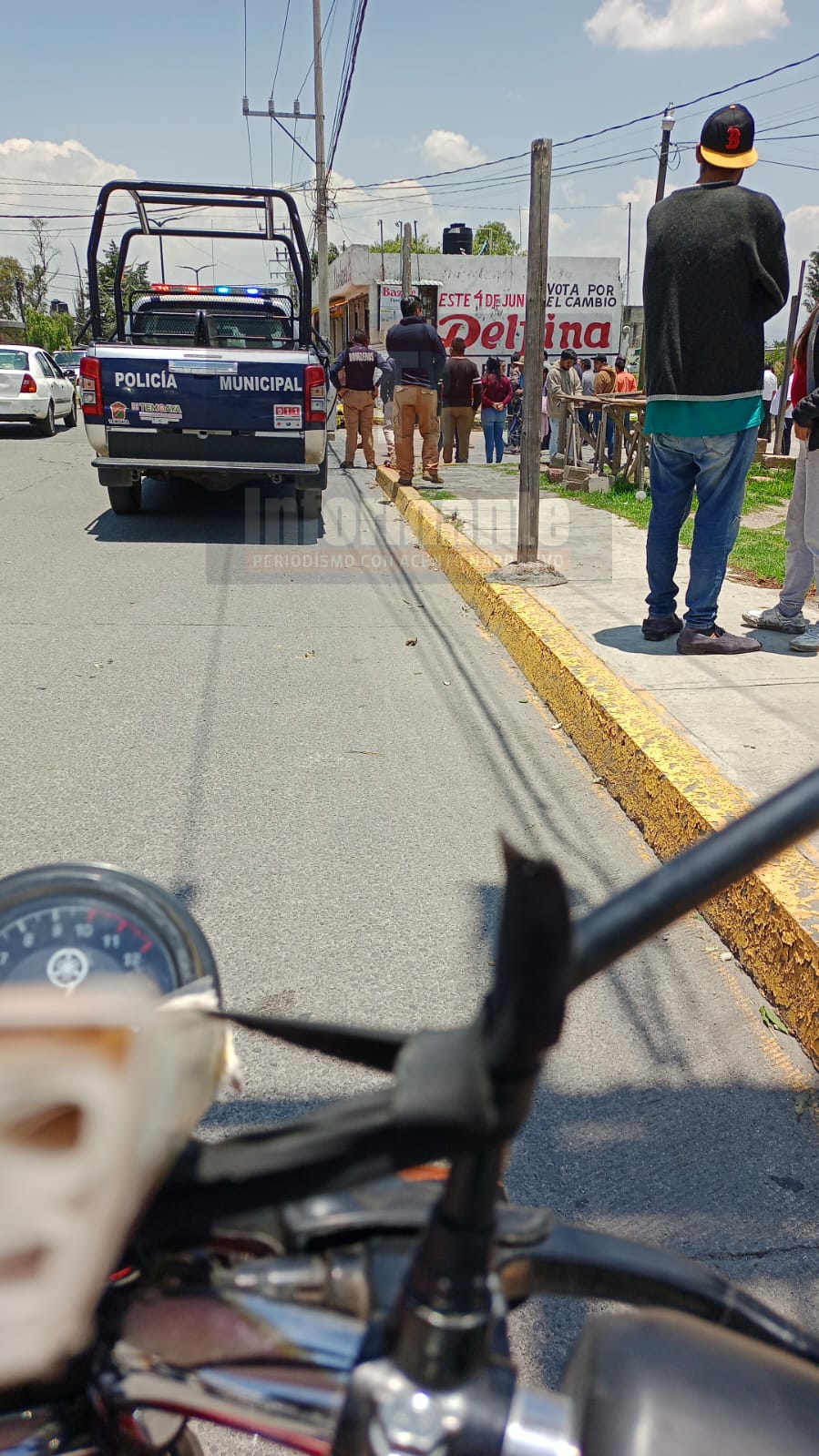 Muere motociclista arrollado en&nbsp;Temoaya