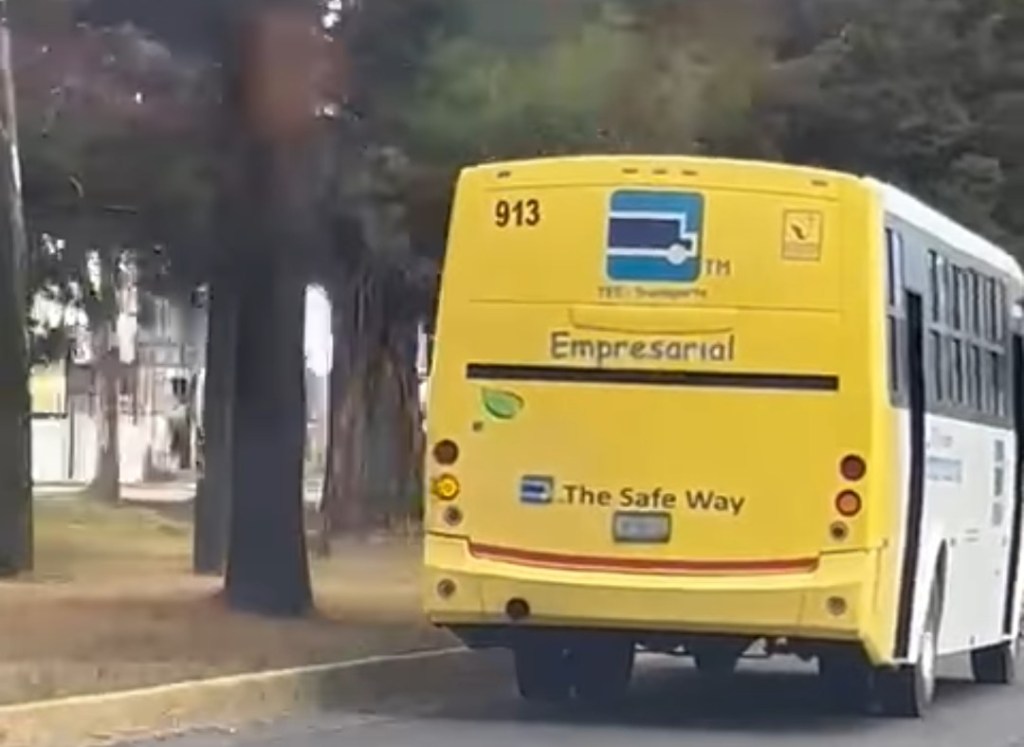 VIDEO: Camión choca a familia y se da a la fuga en Toluca-Palmillas; es de Estrella del&nbsp;Noreste