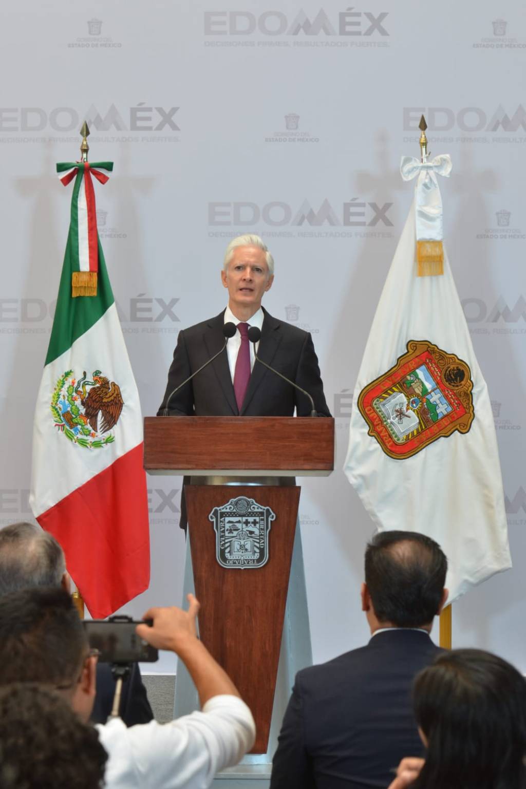 Reitera del Mazo reconocimiento a Delfina por ganar&nbsp;elecciones