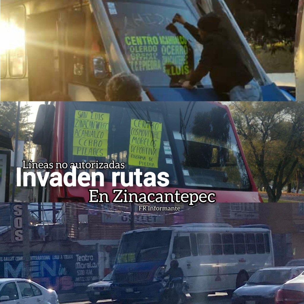 Transporte no autorizado, invade rutas en Zina; disputan&nbsp;pasaje