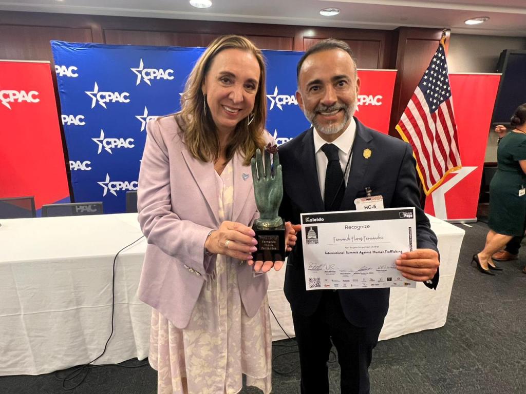 Recibe Metepec reconocimiento internacional por erradicar trata de&nbsp;personas