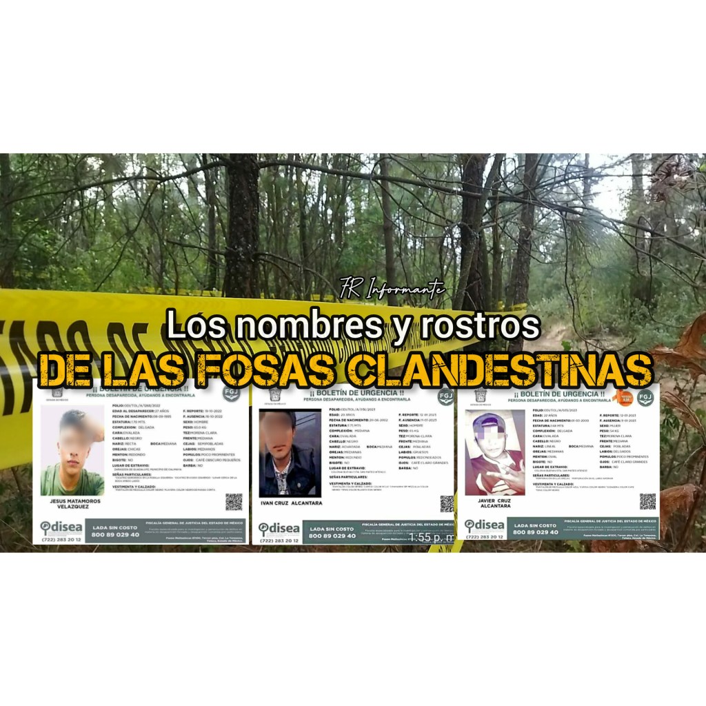 Crónica: Los nombres y rostros de las fosas&nbsp;clandestinas