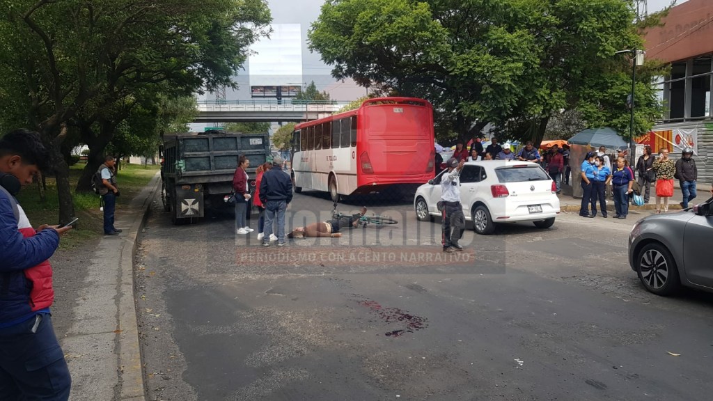 Muere ciclista arrollado en Paseo&nbsp;Tollocan