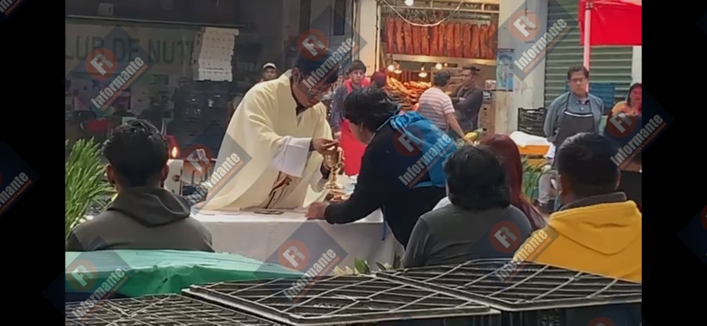 Vídeo: Realizan misa en memoria de víctimas de la Central de Abastos de&nbsp;Toluca