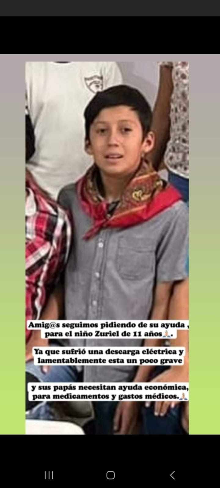 Historias: Zuriel lucha por su vida tras electrocutarse en Valle de&nbsp;Bravo