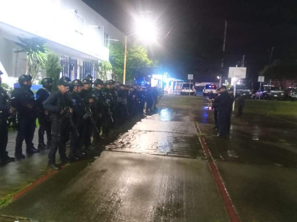 Ponen en marcha en Metepec #OperativoContraLaDelincuencia