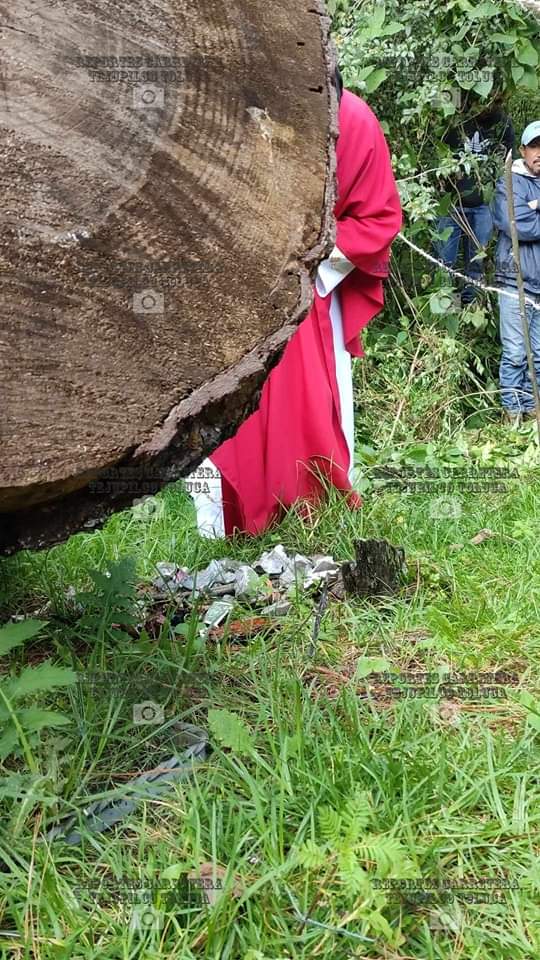 Queman ritual en curva embrujada del&nbsp;Edomex