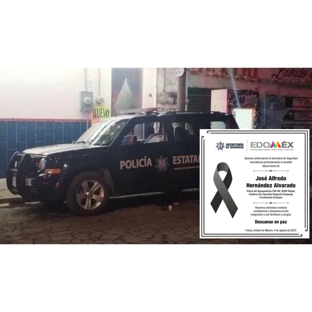 Seguridad: Asesin@n a policía estatal en&nbsp;#Coacalco