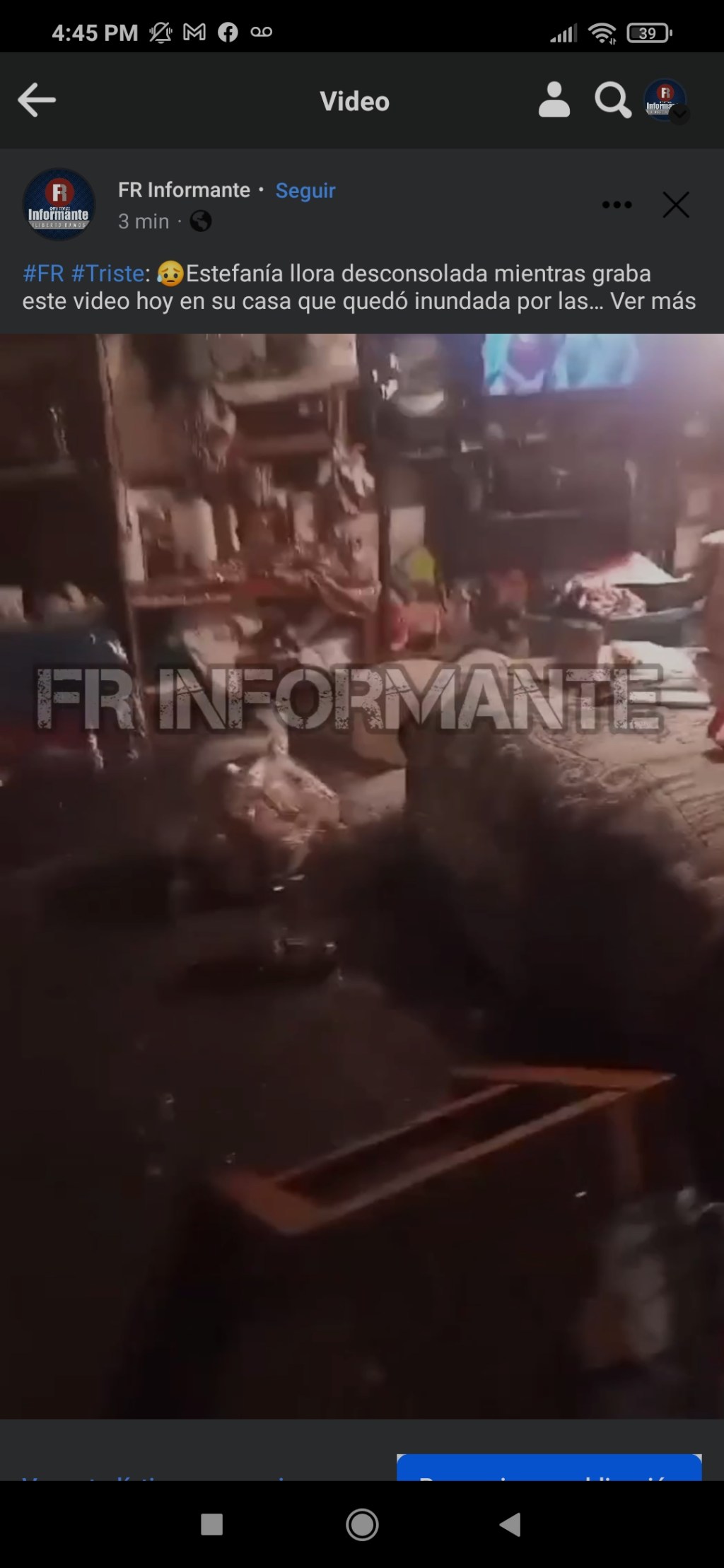 Triste: Familia de Toluca se queda sin nada por&nbsp;inundaciones