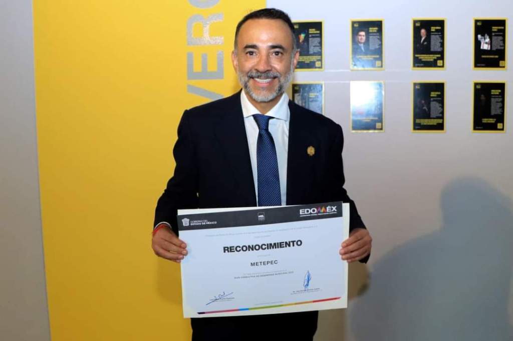 Encabeza alcalde de Metepec ranking de Buenas Prácticas en&nbsp;municipios