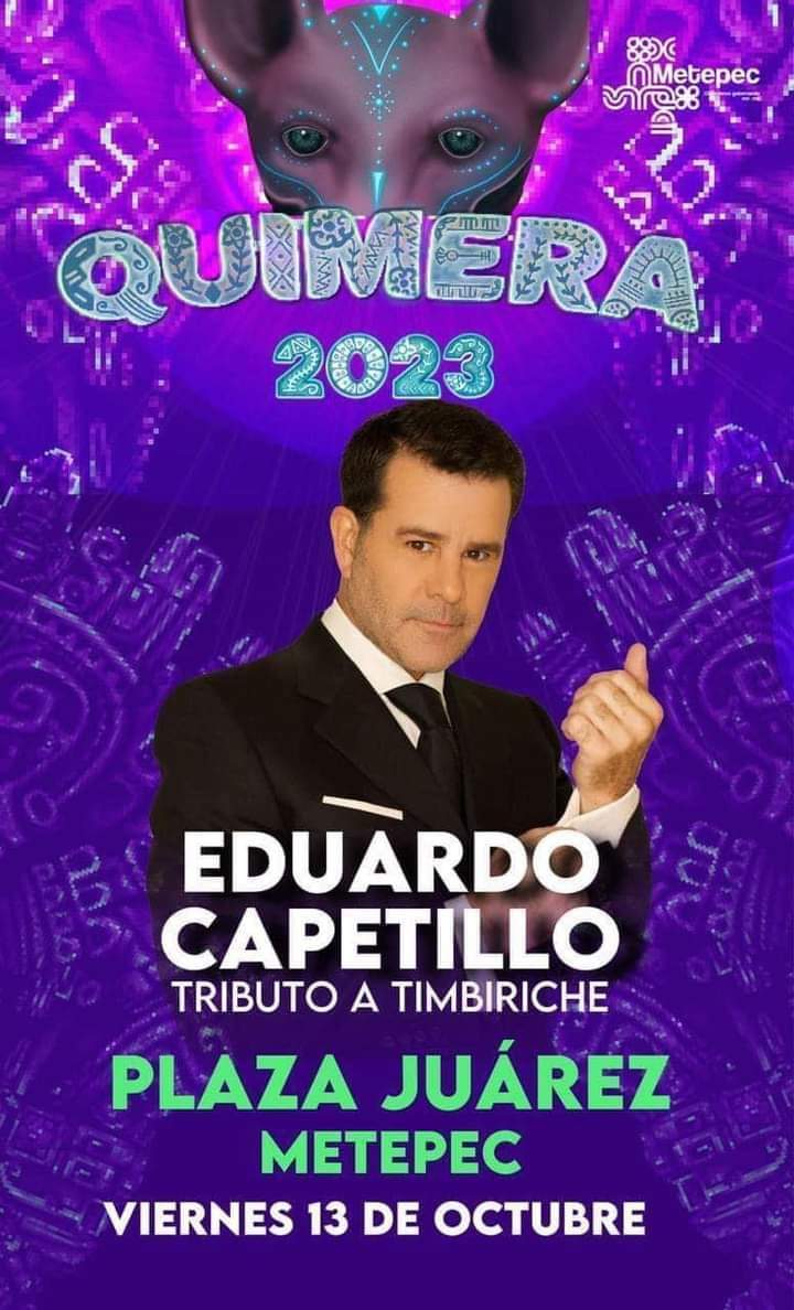 Presentan el cartel del Festival Quimera 2023 de&nbsp;#Metepec