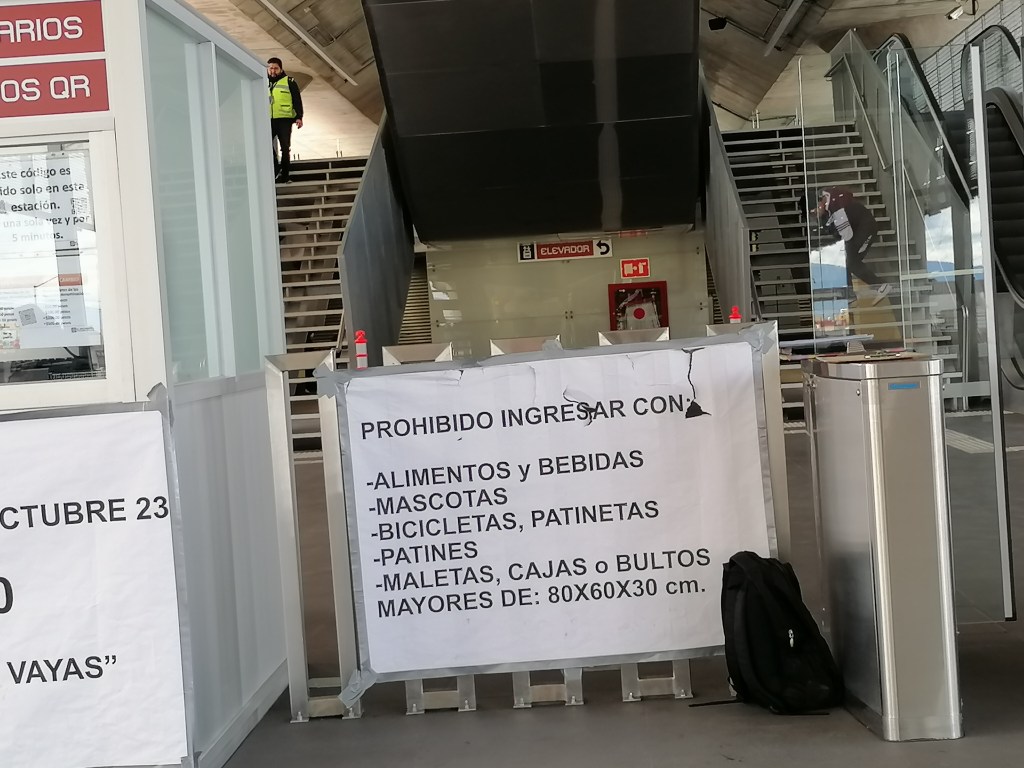 Esto es lo que NO puedes subir al Tren&nbsp;Insurgente