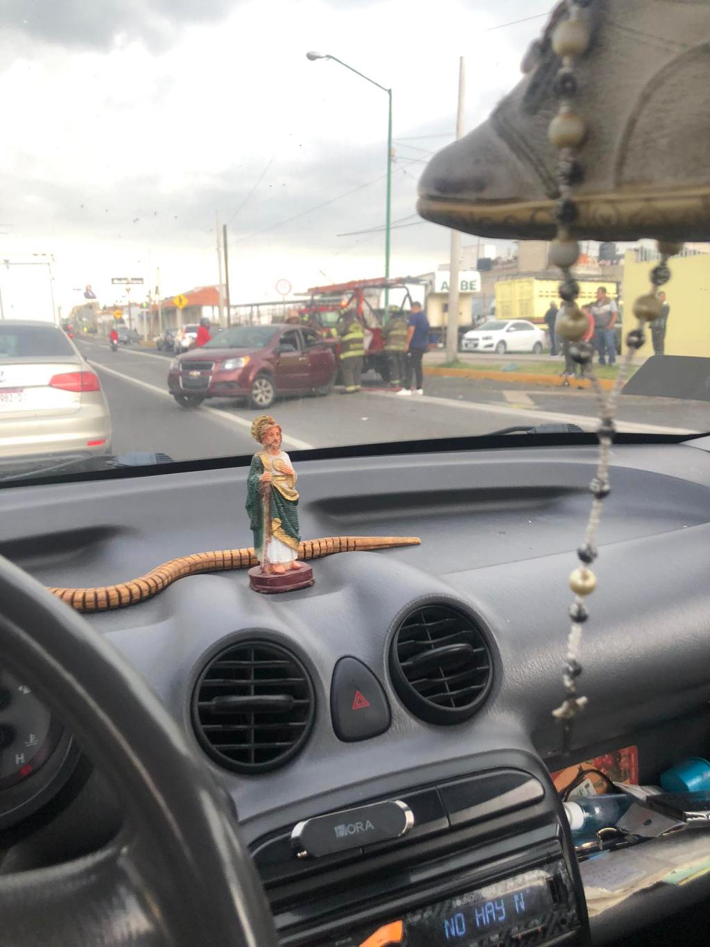 FR#Urgente: Niños rescatados de choque en Las Torres y Torres Chicas junto a la estación del Tren de&nbsp;Zinacantepec