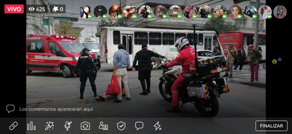 Atropellan a abue en centro de&nbsp;Toluca