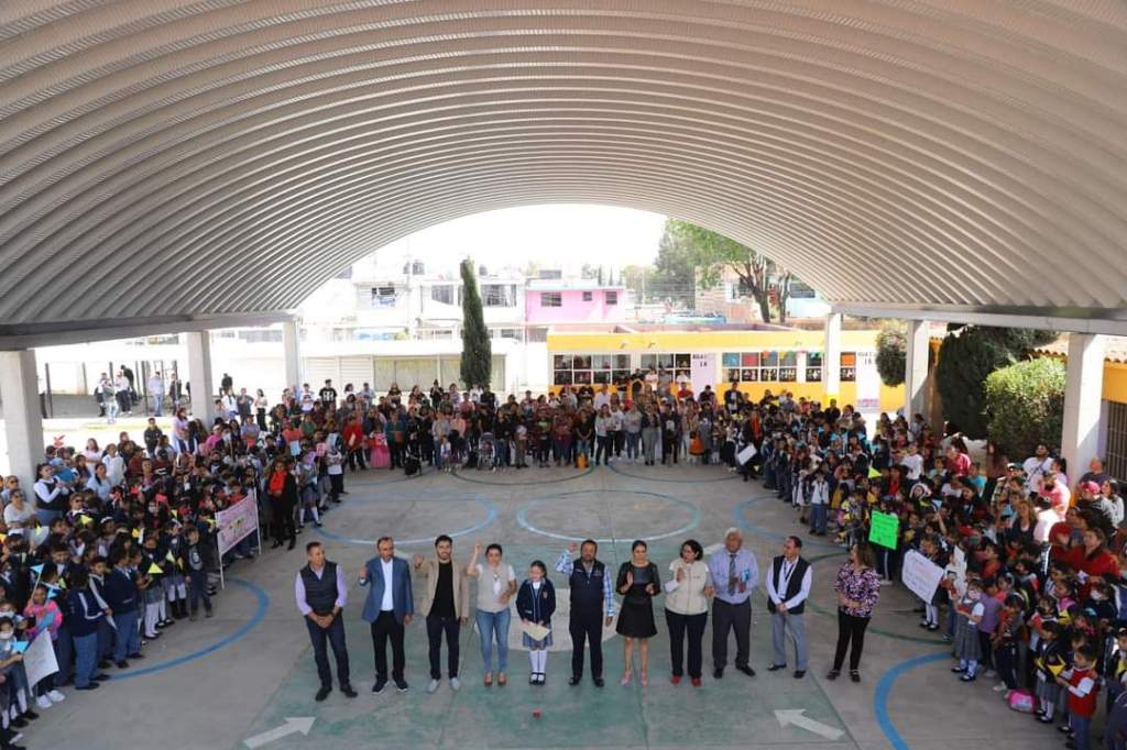 Más de 30 escuelas beneficiadas en #Cuautitlán con&nbsp;acciones