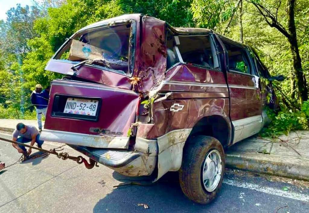 Se accidentan peregrinos que viajaban a Chalma; niño pierde la vida y 3 adultos están&nbsp;graves