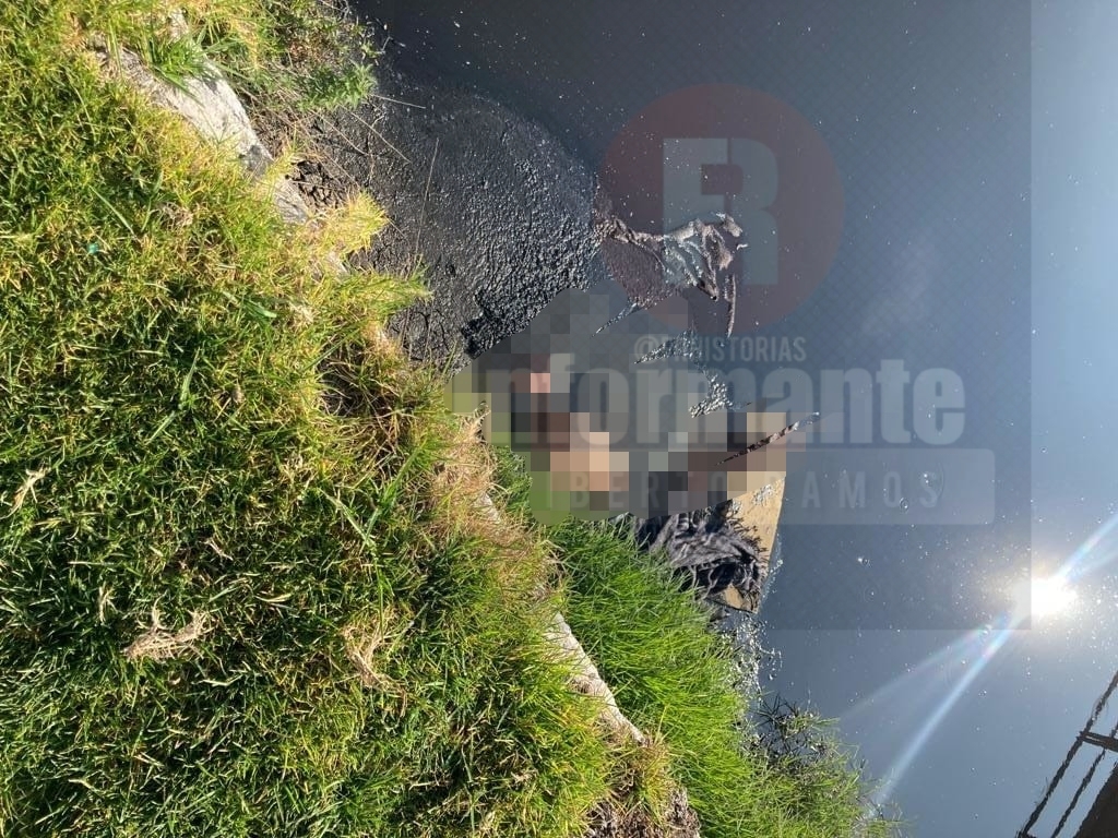 Abandonan cuerpo con disparos en el río&nbsp;Lerma