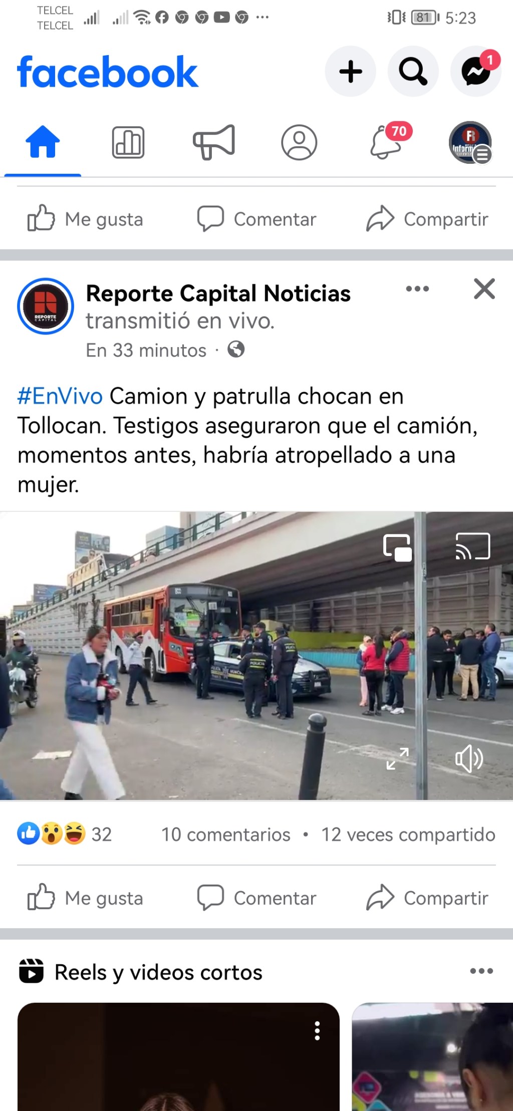 Camión de Xinantécatl atropella a comerciante en zona terminal de #Toluca; la mujer falleció camino al&nbsp;hospital