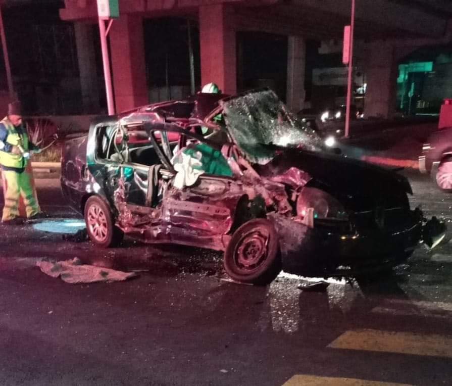 Choque ente auto y autobús dejó una persona sin vida en Las&nbsp;Torres