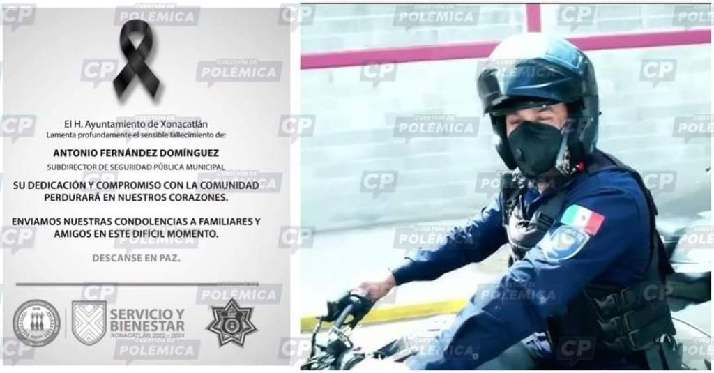 Tras ataque murió subdirector policíaco de&nbsp;#Xonacatlán
