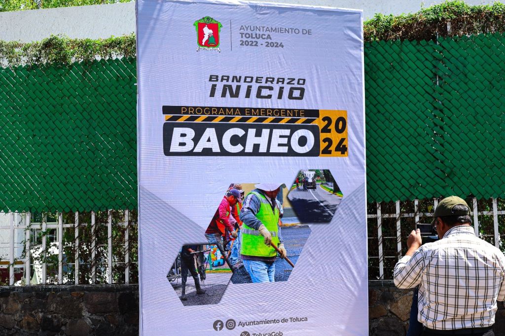 El Nuevo Rostro de #Toluca: Inicia el Programa Emergente de Bacheo&nbsp;2024