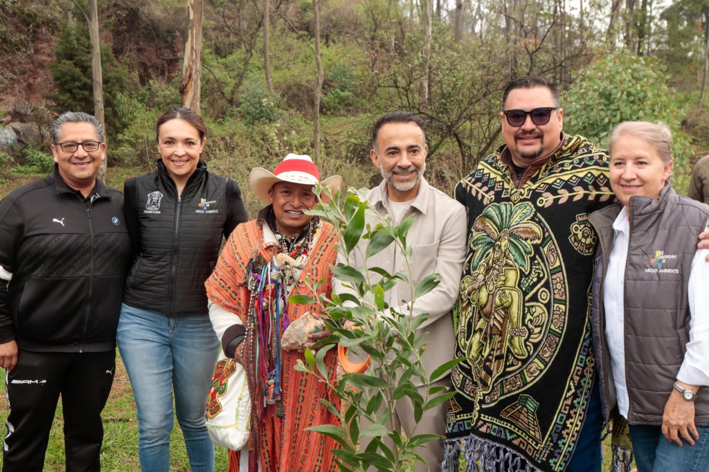 REFORESTAN EL CERRO DEL CALVARIO EN&nbsp;METEPEC