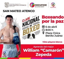 En San Mateo Atenco; Clase Nacional de&nbsp;Boxeo