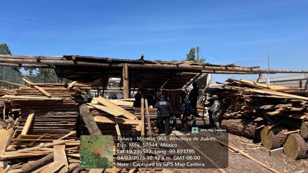 Caen talamontes en #AlmoloyadeJuárez: desmantelan aserradero&nbsp;clandestino