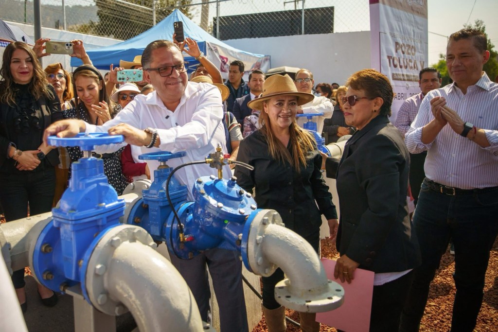 Ponen en operación el cuarto pozo nuevo en&nbsp;Toluca
