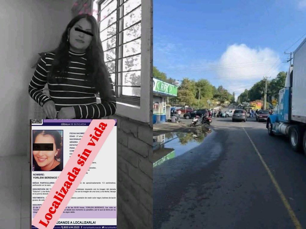 Yorleni desapareció luego de ser auxiliada por el conductor de un coche que la atropelló en #Michoacán; horas más tarde la hallaron sin&nbsp;vida